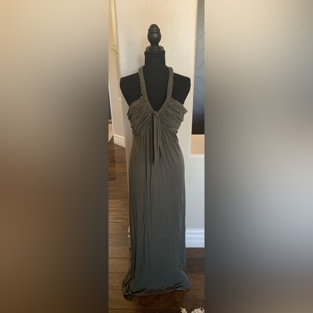 Calvin Klein Olive Maxi Dress